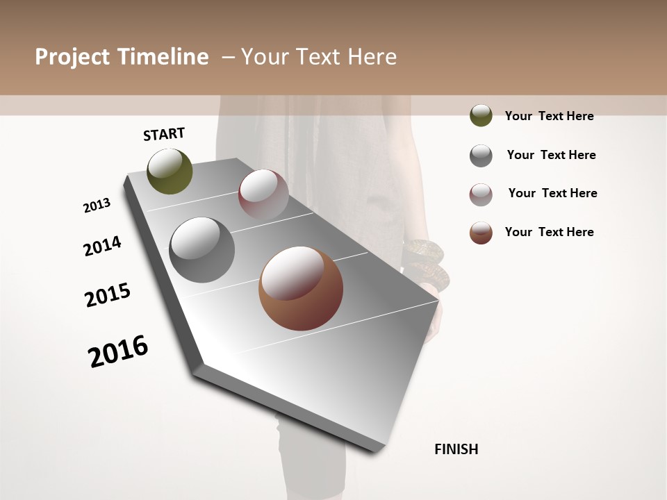Adult Head Light PowerPoint Template