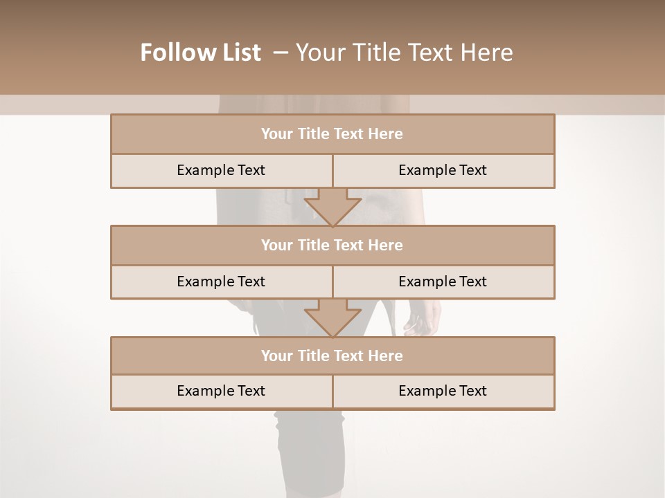 Adult Head Light PowerPoint Template