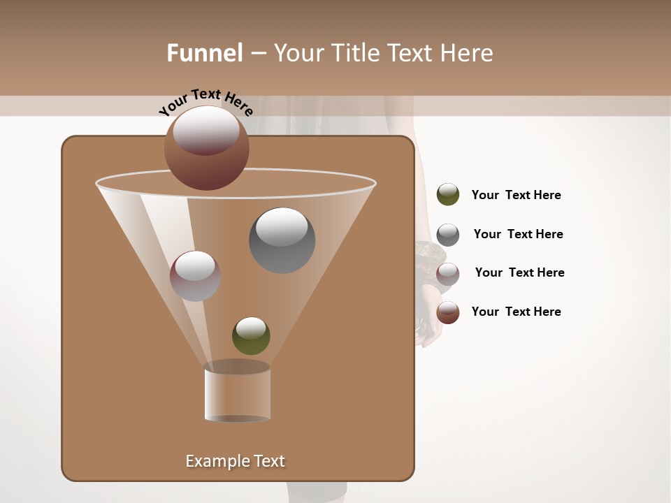 Adult Head Light PowerPoint Template