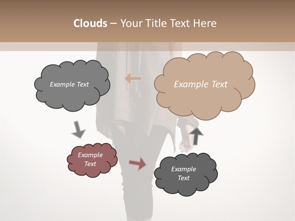 Adult Head Light PowerPoint Template