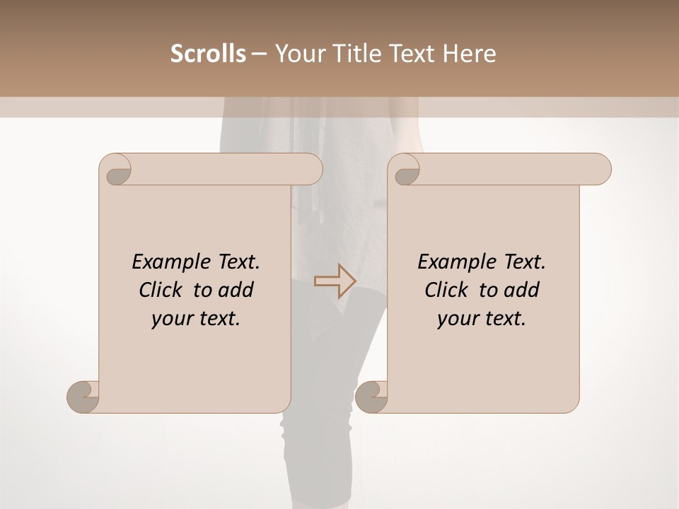 Adult Head Light PowerPoint Template