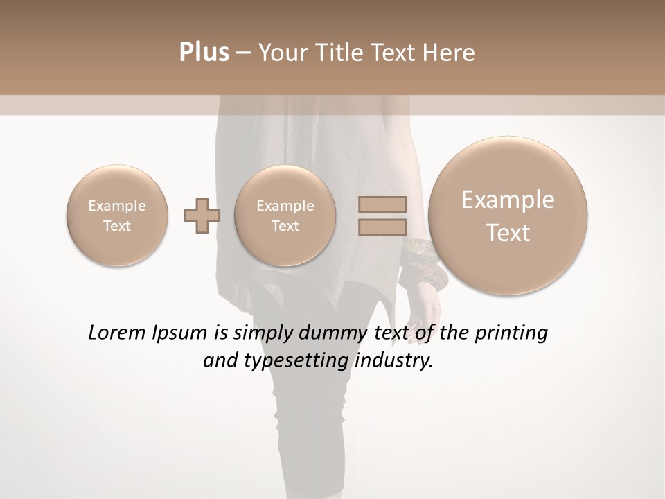 Adult Head Light PowerPoint Template