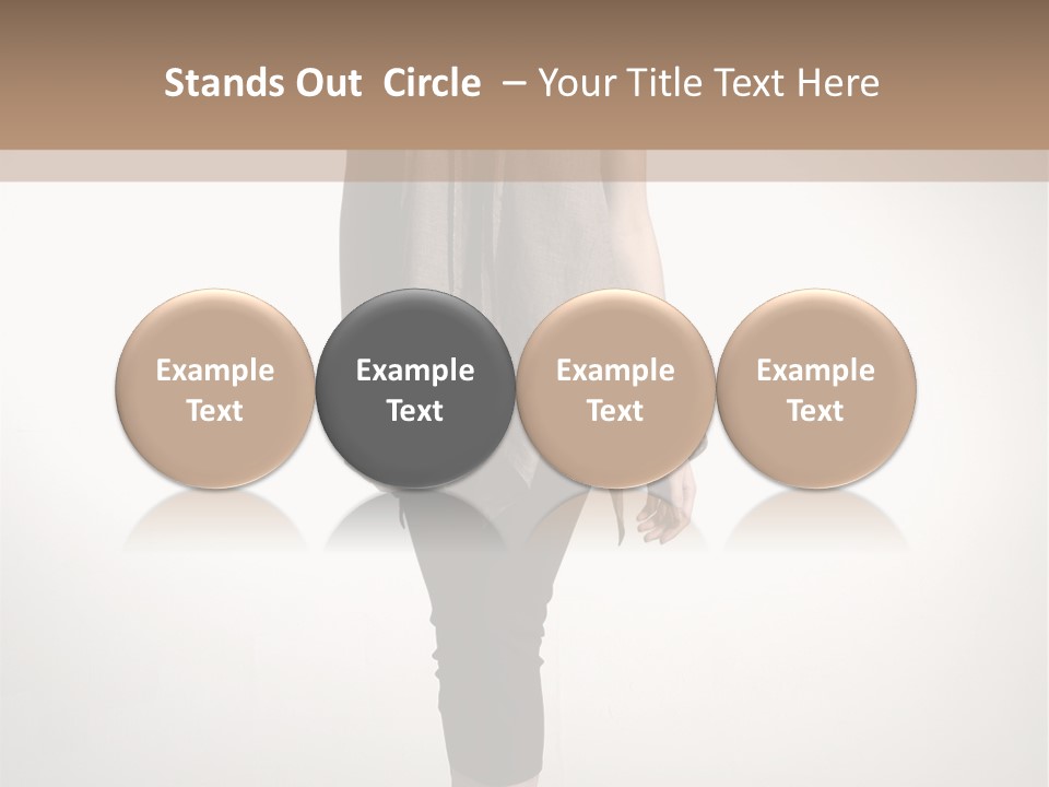 Adult Head Light PowerPoint Template