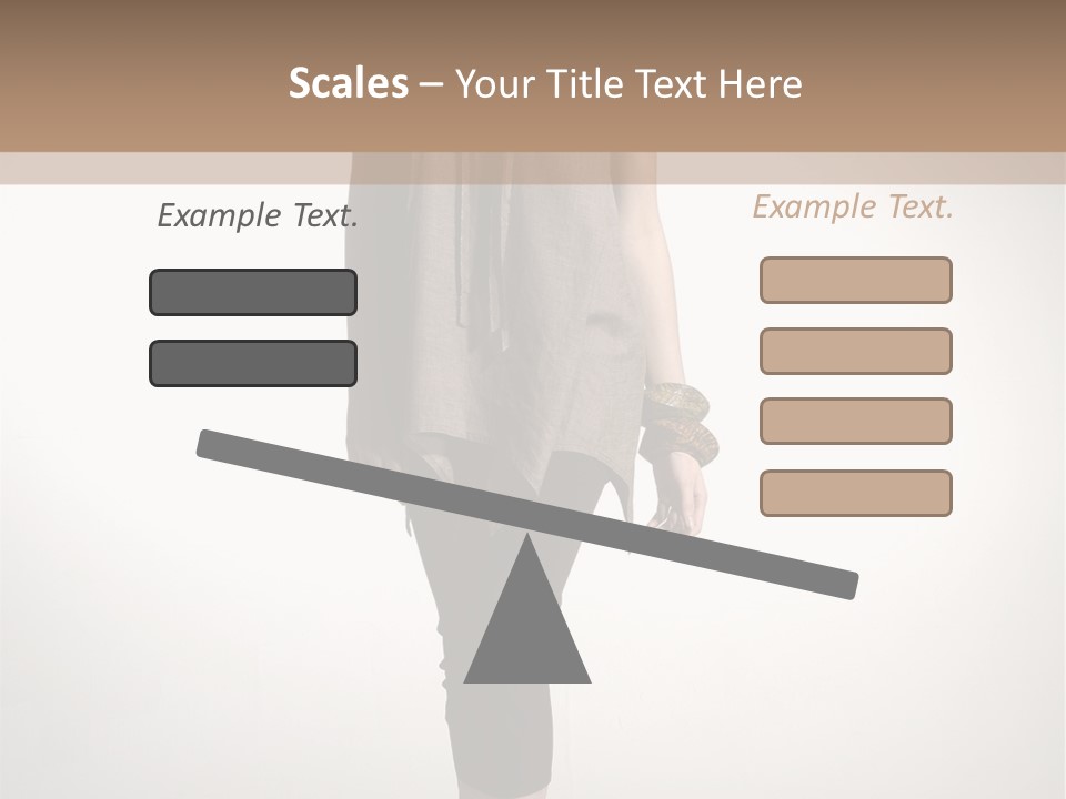 Adult Head Light PowerPoint Template