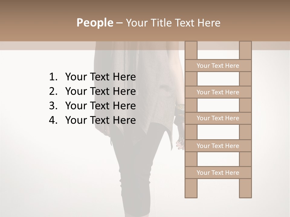 Adult Head Light PowerPoint Template