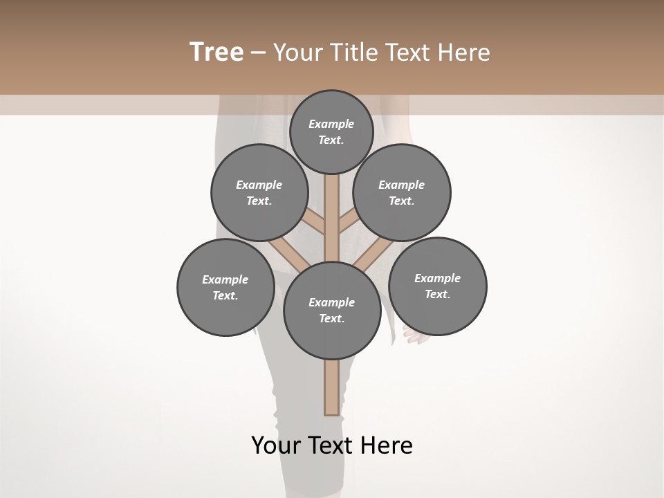 Adult Head Light PowerPoint Template