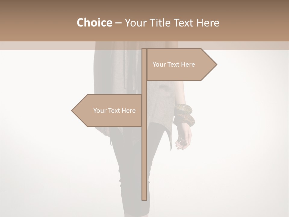 Adult Head Light PowerPoint Template