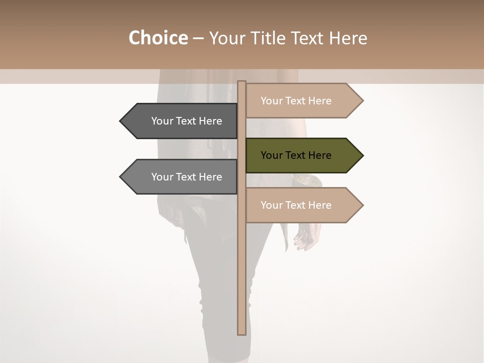 Adult Head Light PowerPoint Template