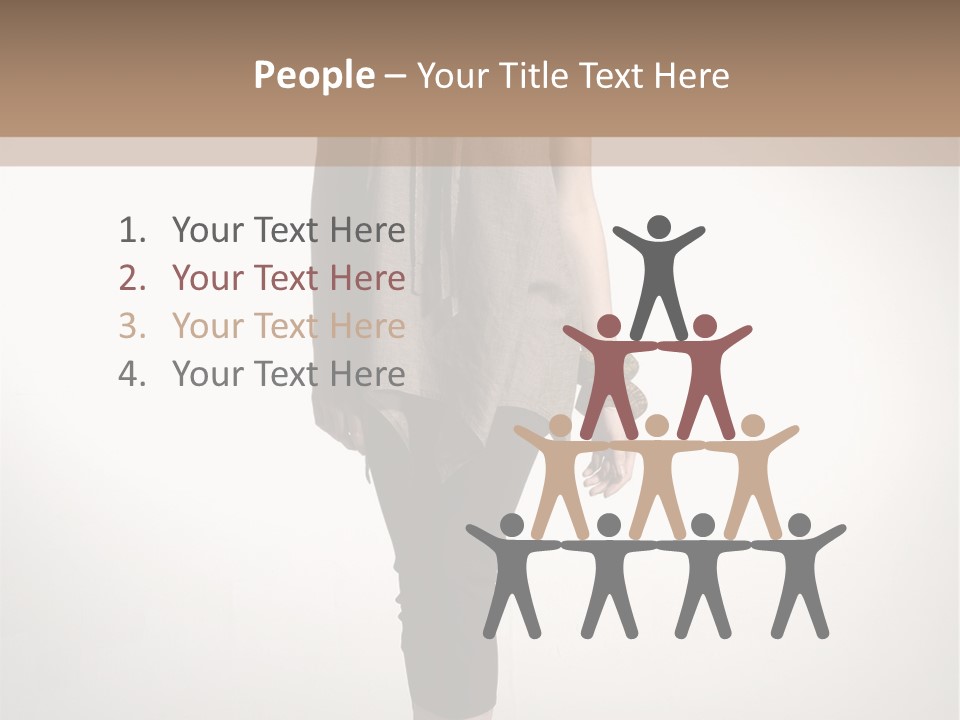 Adult Head Light PowerPoint Template