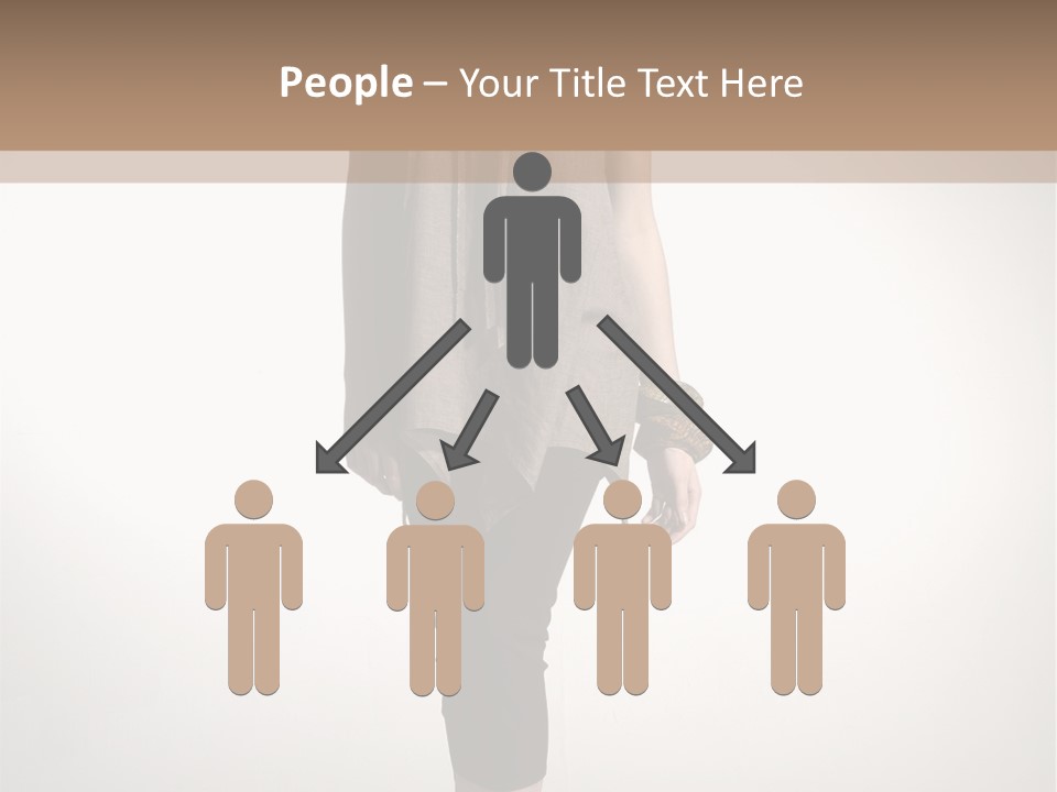 Adult Head Light PowerPoint Template