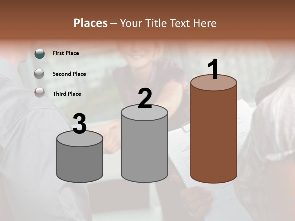 Happy Professional Office PowerPoint Template