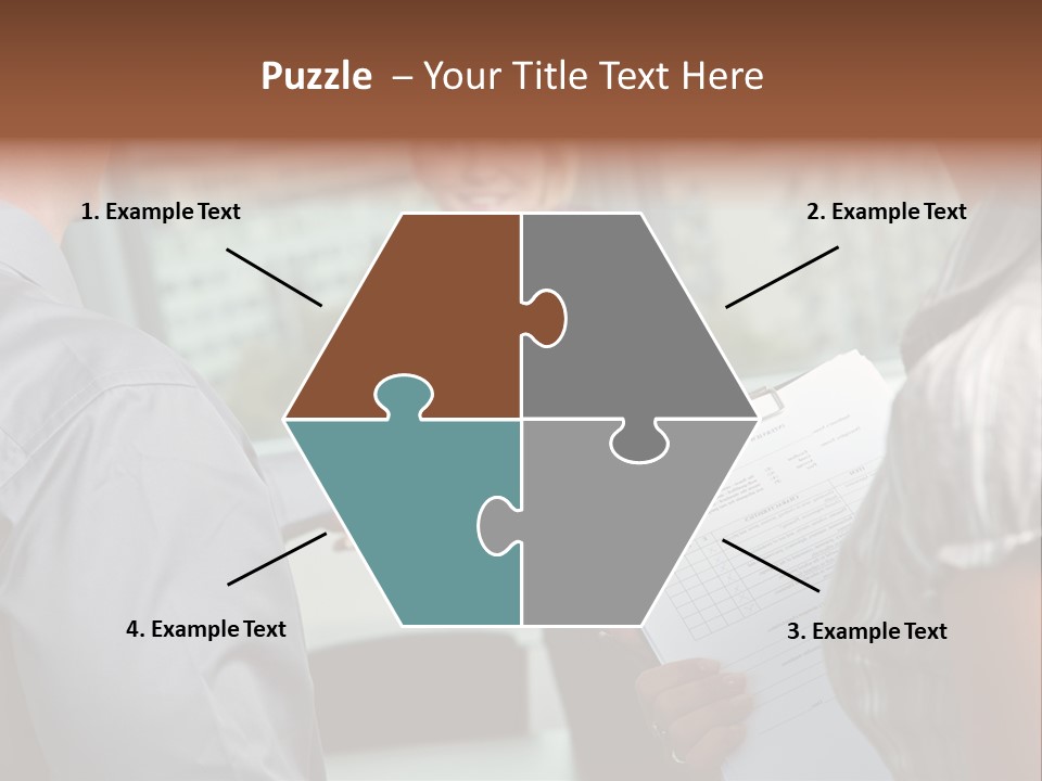 Happy Professional Office PowerPoint Template