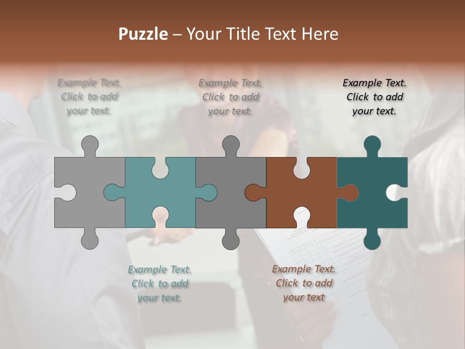 Happy Professional Office PowerPoint Template