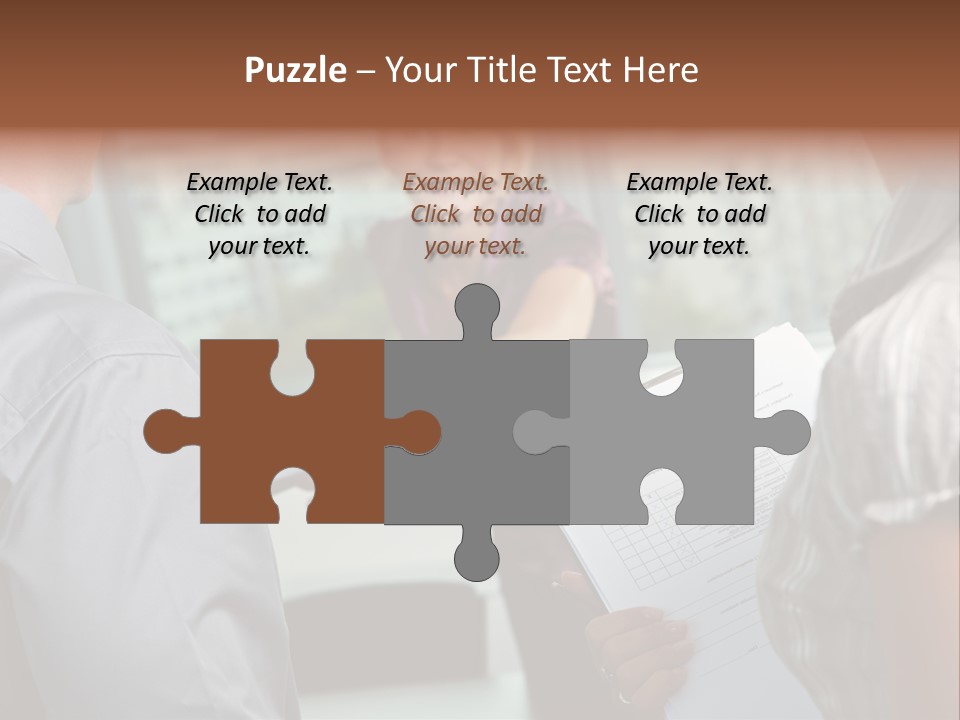 Happy Professional Office PowerPoint Template