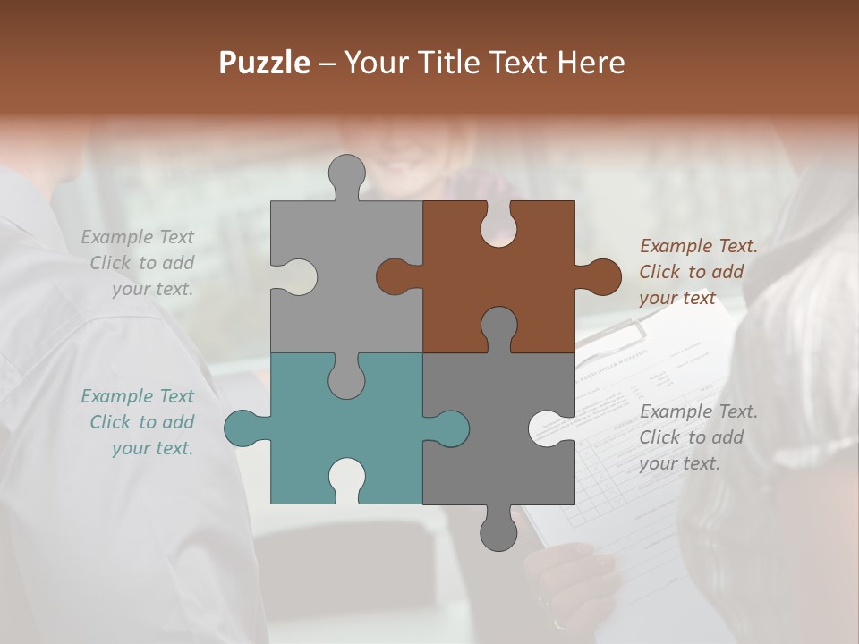 Happy Professional Office PowerPoint Template