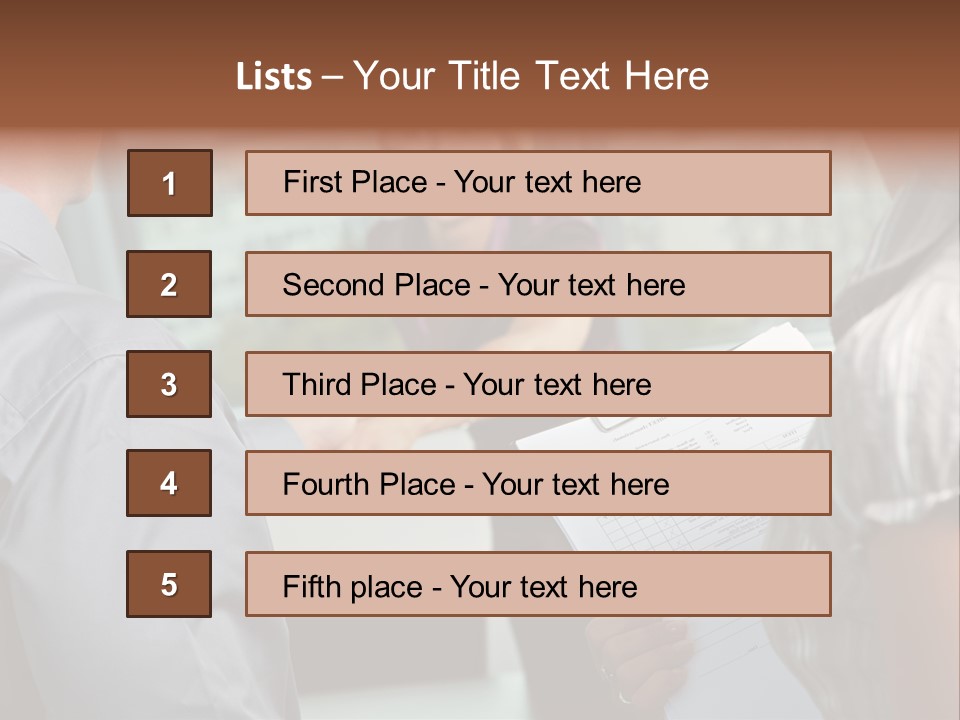 Happy Professional Office PowerPoint Template