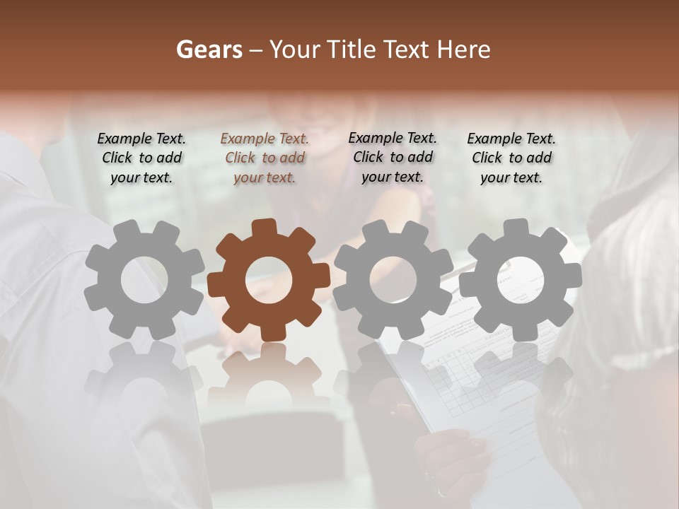 Happy Professional Office PowerPoint Template