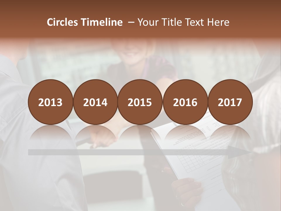 Happy Professional Office PowerPoint Template