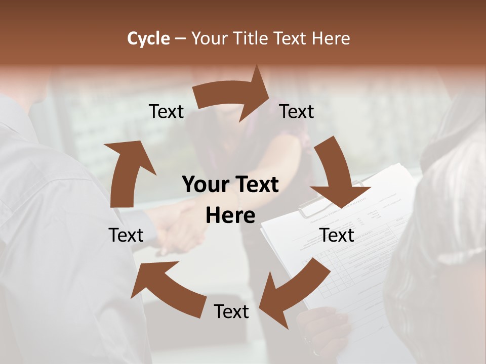 Happy Professional Office PowerPoint Template
