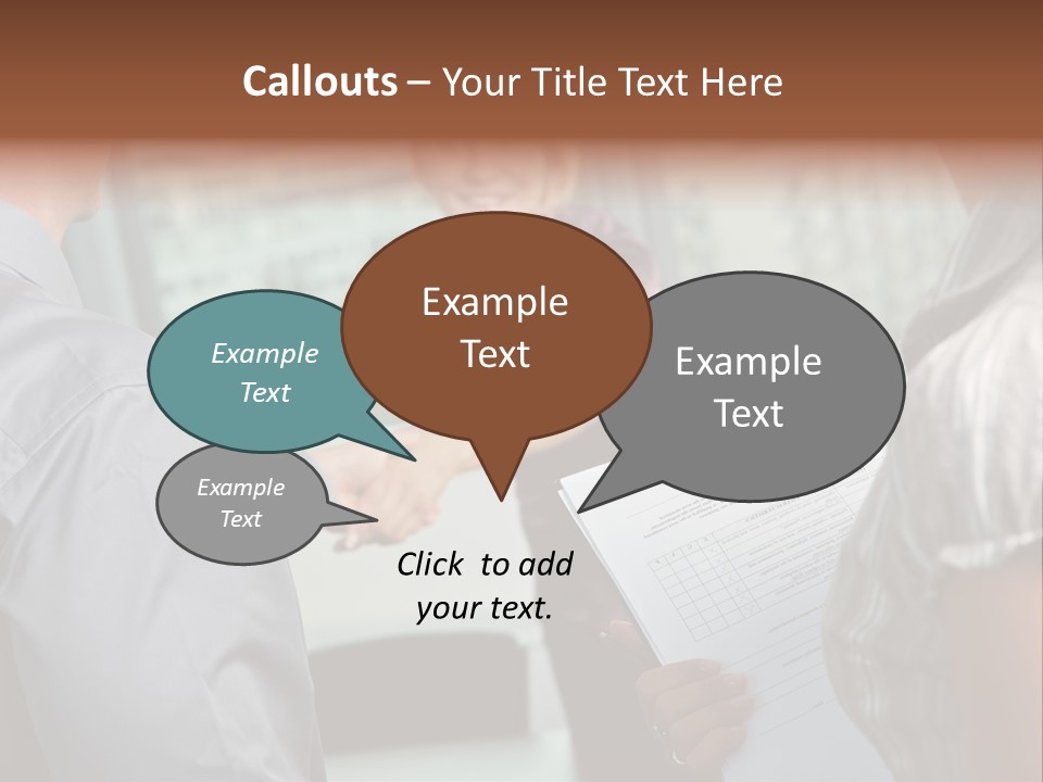 Happy Professional Office PowerPoint Template