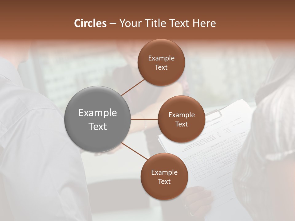 Happy Professional Office PowerPoint Template