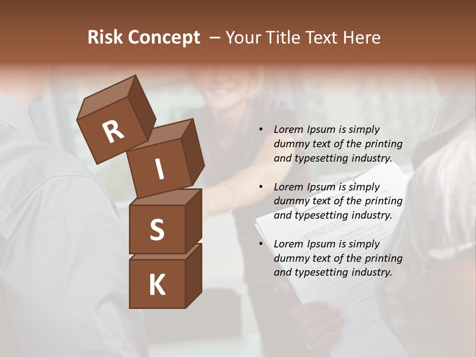 Happy Professional Office PowerPoint Template