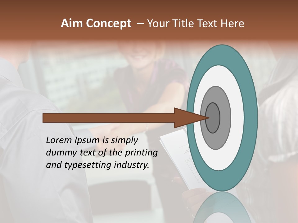 Happy Professional Office PowerPoint Template