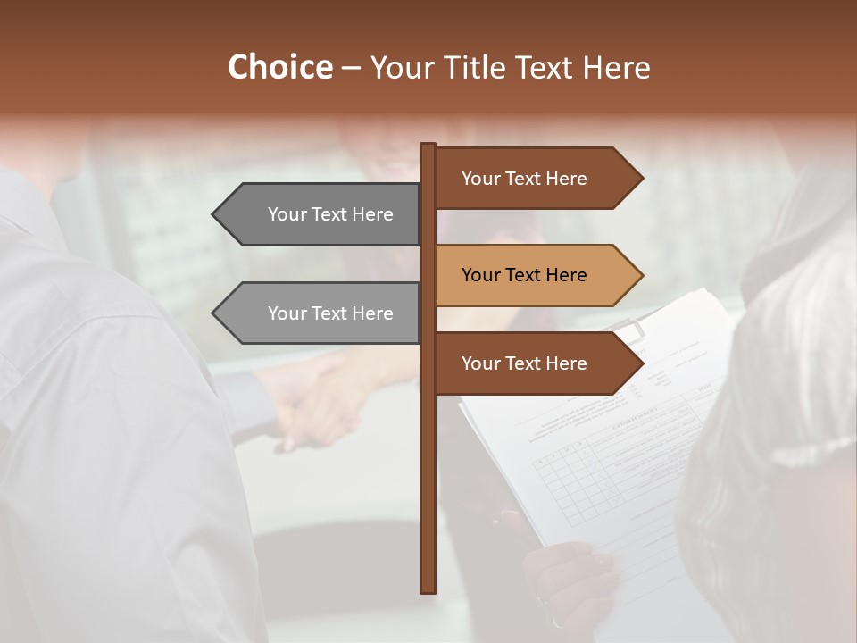 Happy Professional Office PowerPoint Template