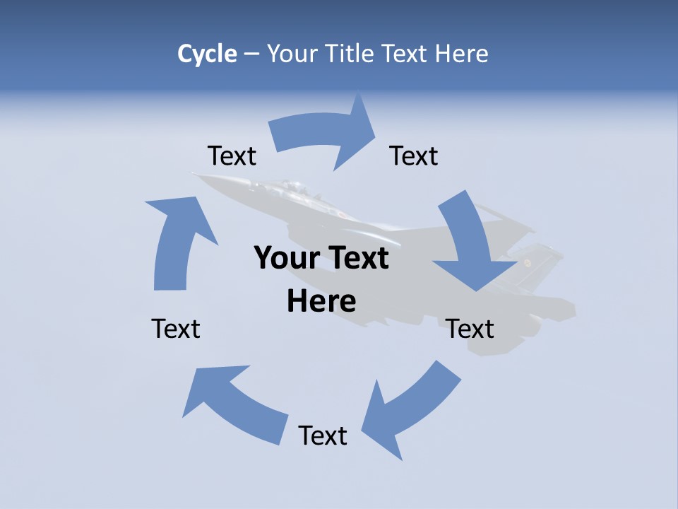 Fighting Helicopter Strength PowerPoint Template