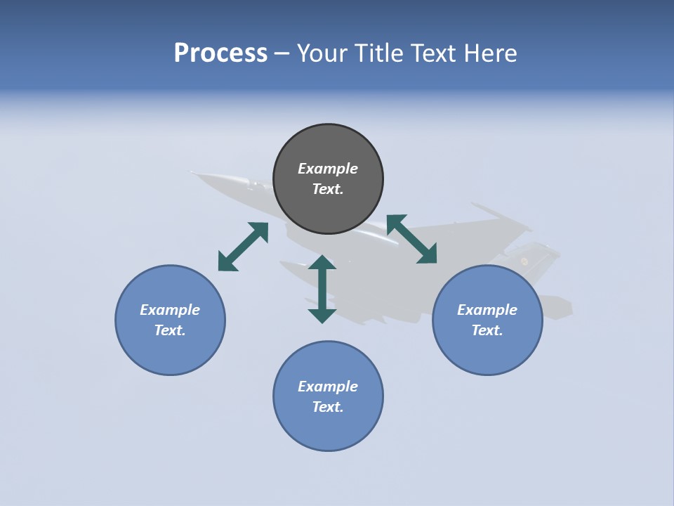 Fighting Helicopter Strength PowerPoint Template
