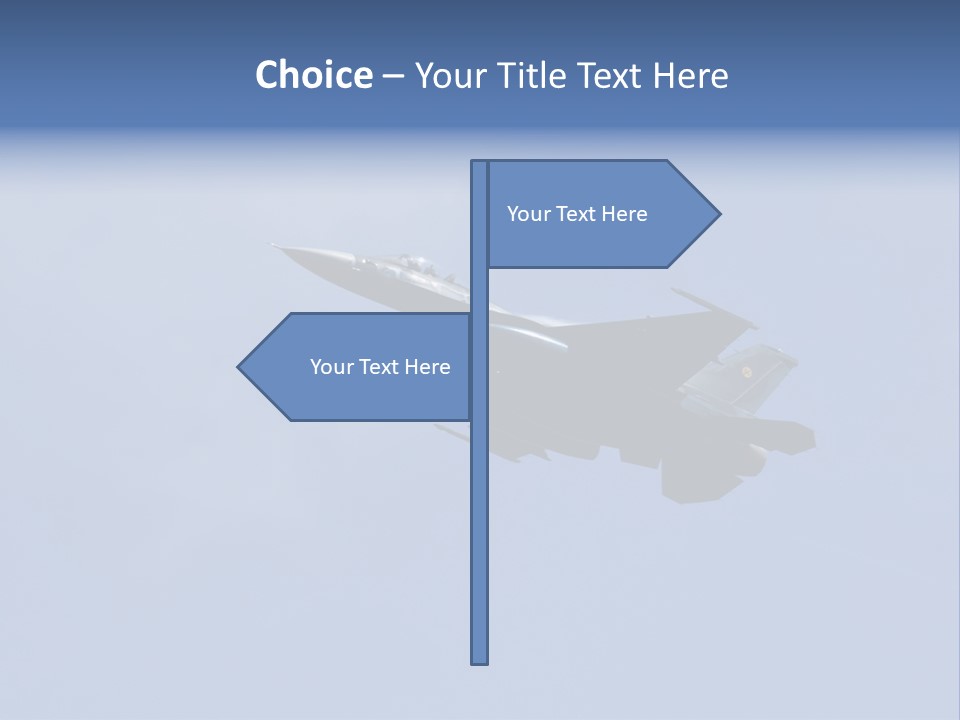 Fighting Helicopter Strength PowerPoint Template