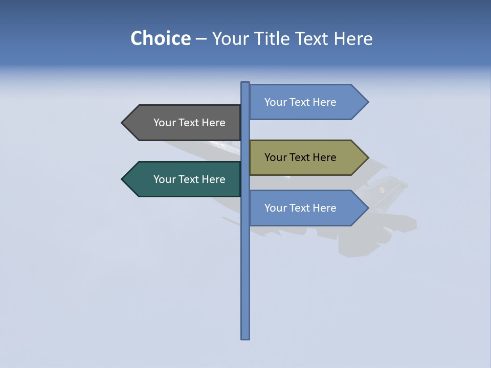 Fighting Helicopter Strength PowerPoint Template