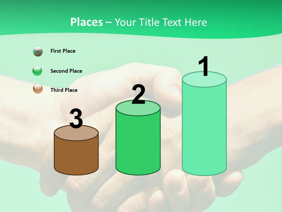 Office Closeup Sales PowerPoint Template