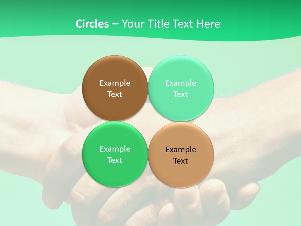 Office Closeup Sales PowerPoint Template