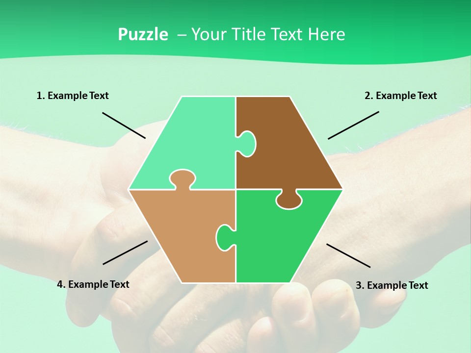 Office Closeup Sales PowerPoint Template