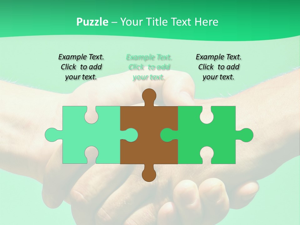 Office Closeup Sales PowerPoint Template