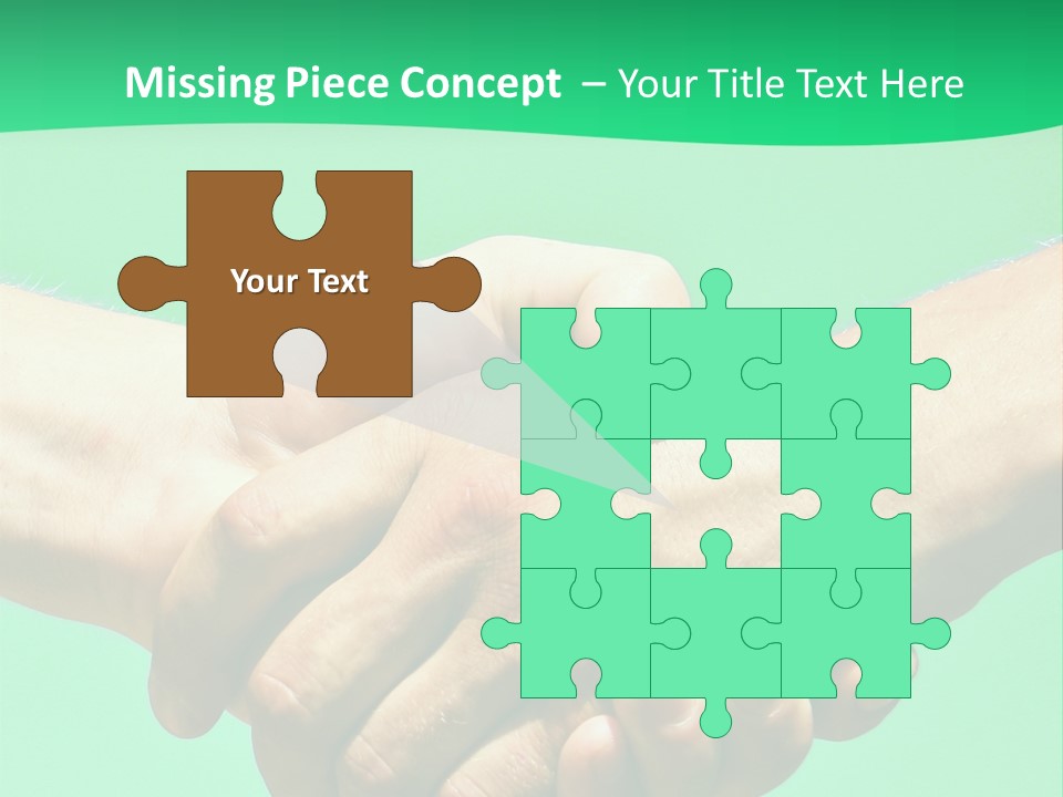 Office Closeup Sales PowerPoint Template