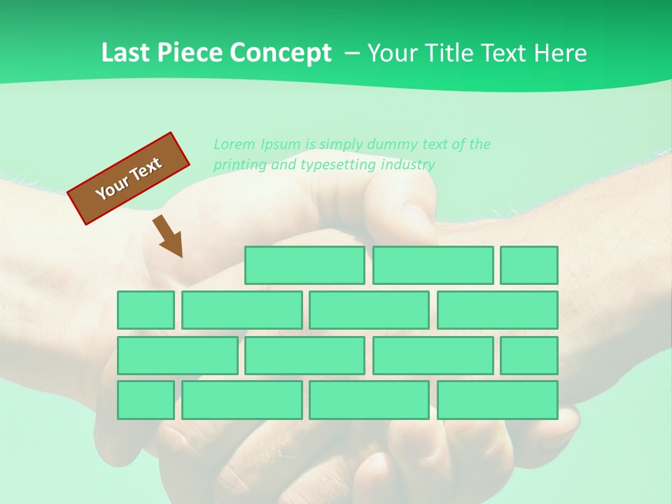 Office Closeup Sales PowerPoint Template