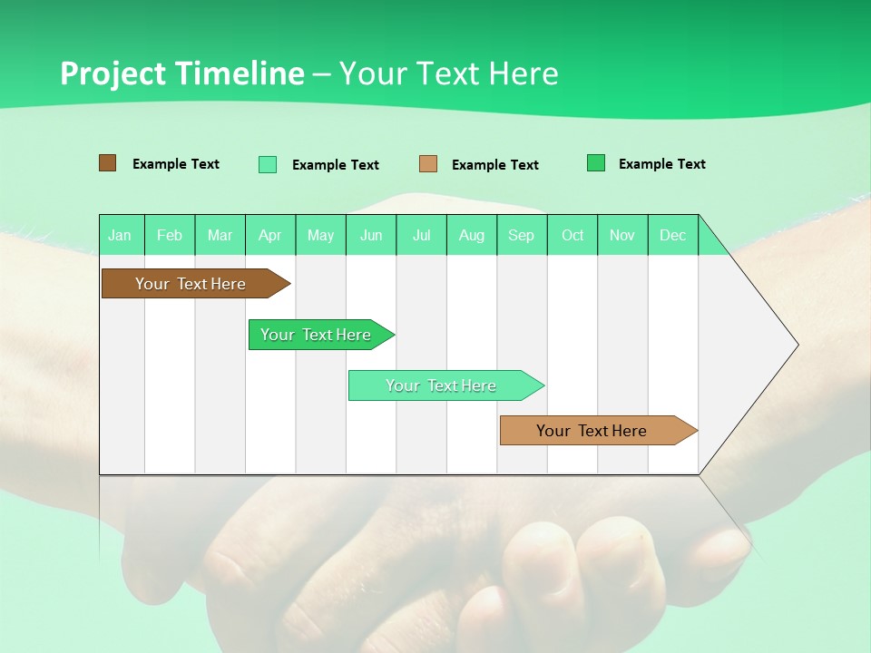 Office Closeup Sales PowerPoint Template