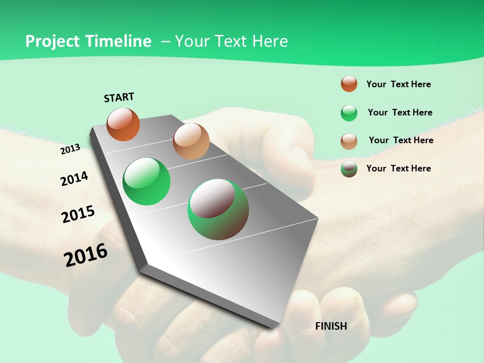 Office Closeup Sales PowerPoint Template
