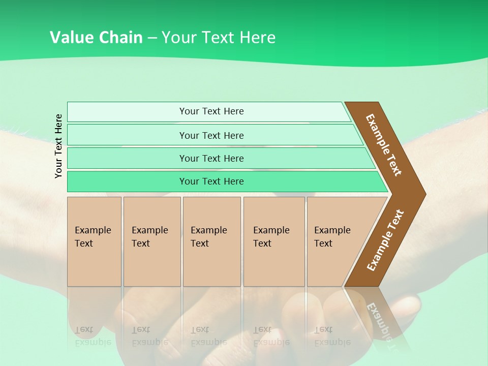 Office Closeup Sales PowerPoint Template