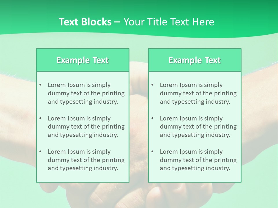 Office Closeup Sales PowerPoint Template