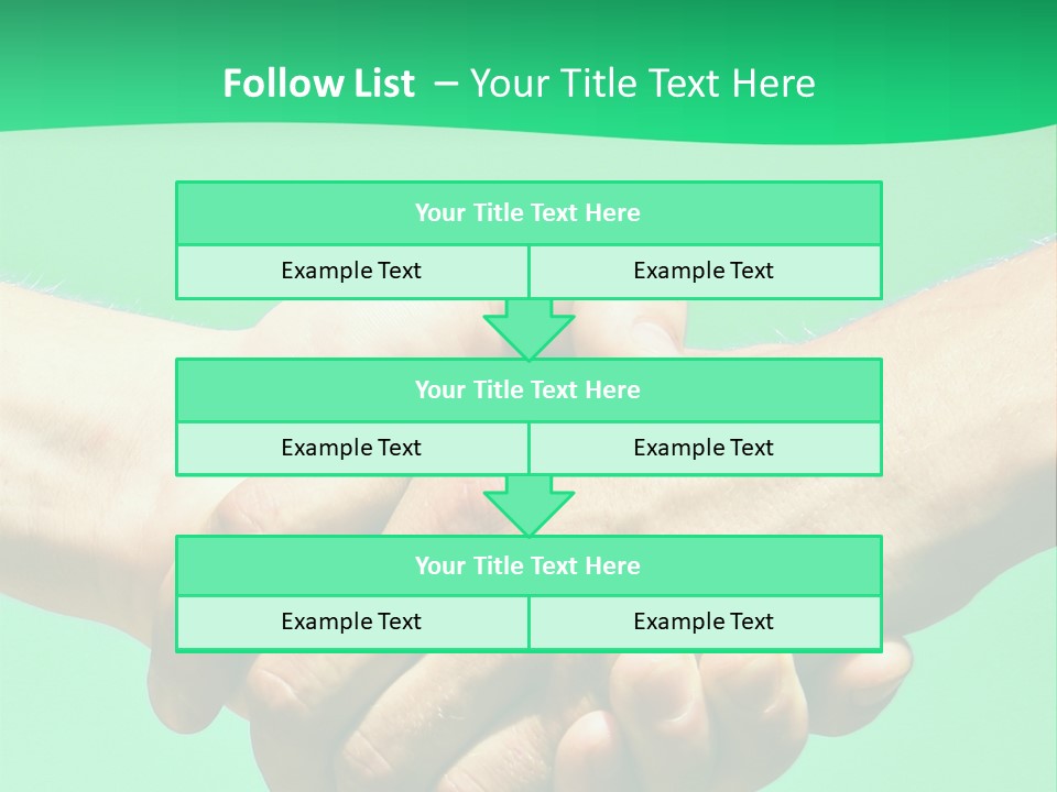 Office Closeup Sales PowerPoint Template