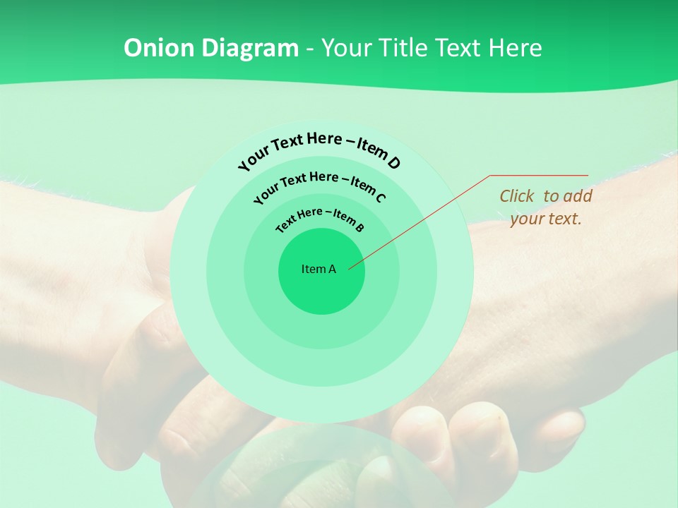 Office Closeup Sales PowerPoint Template