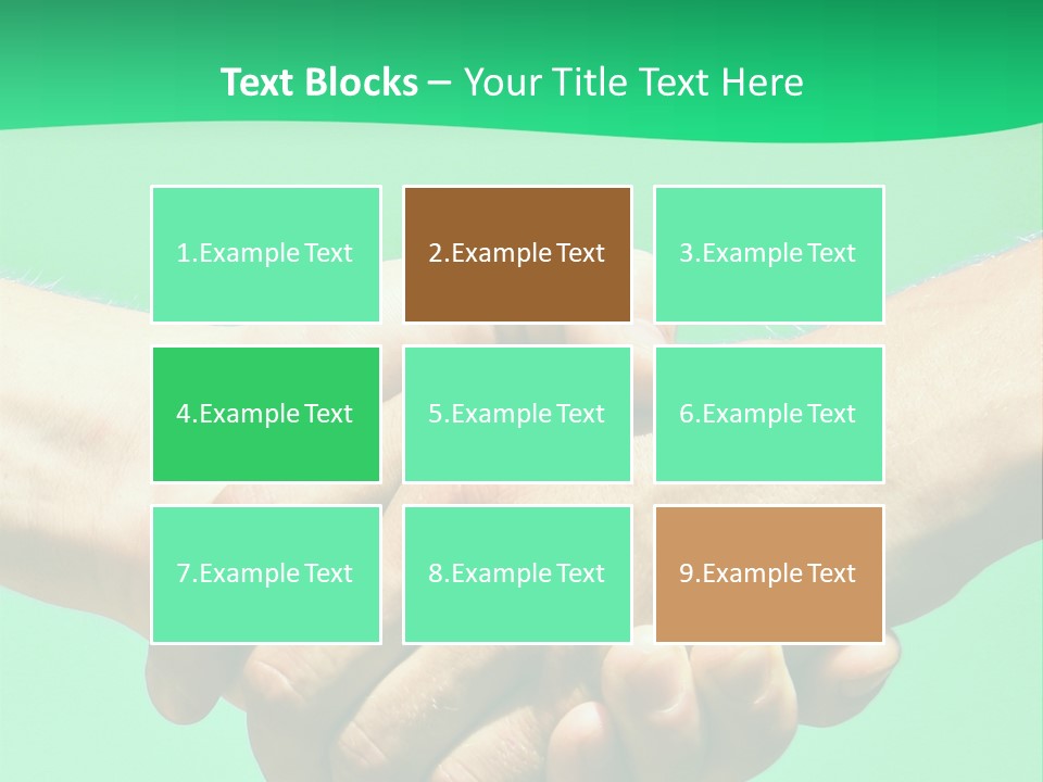 Office Closeup Sales PowerPoint Template