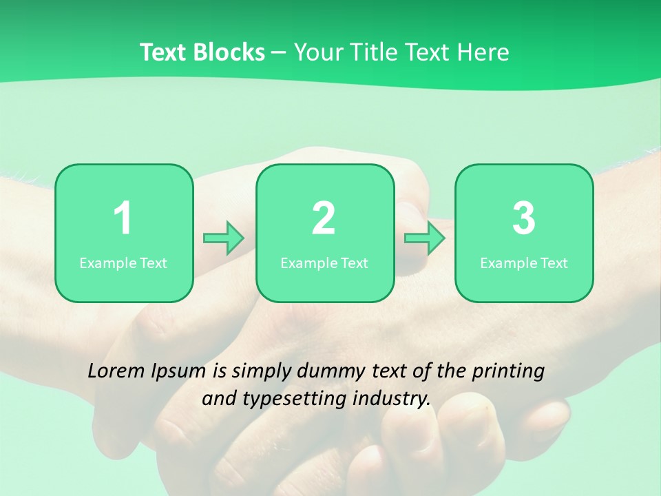 Office Closeup Sales PowerPoint Template