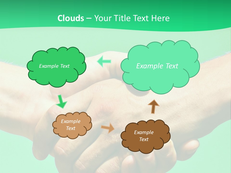 Office Closeup Sales PowerPoint Template