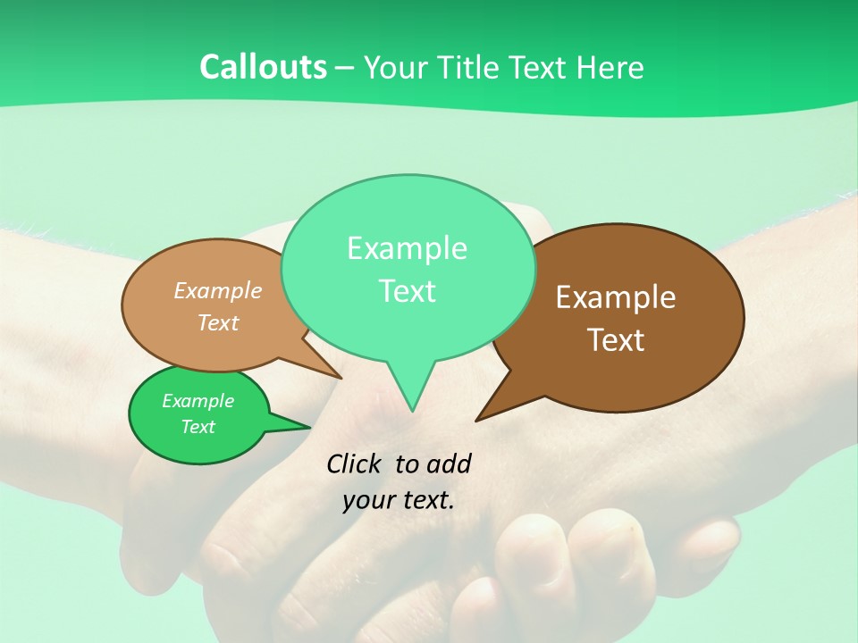 Office Closeup Sales PowerPoint Template