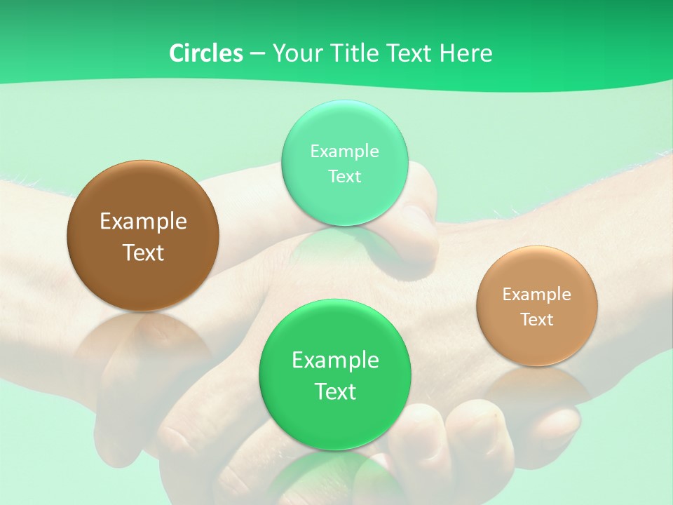 Office Closeup Sales PowerPoint Template