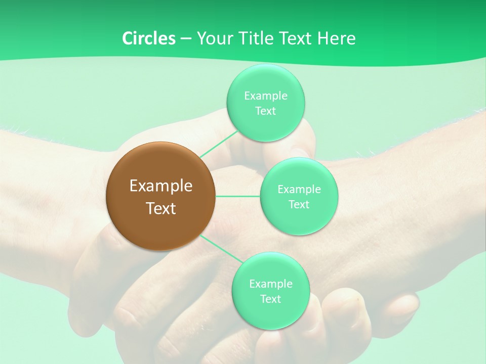 Office Closeup Sales PowerPoint Template